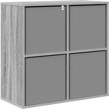  Strani šal s predalom Siva Sonoma 68,5 x 32 x 67 cm, (5000233791) | Shoptok.si