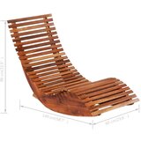  Ljuljajuće ležaljke za sunčanje 2 kom od bagremovog drva | shoptok.hr