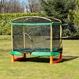  Trampolin Playground 200 cm Green s toboganom, ljestvama i ljuljačkom | shoptok.hr