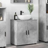 vidaXL Kupaonski ormar Beton siva 61 x 35 x 64 cm Konstruirano drvo | shoptok.hr