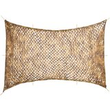vidaXL Maskirna mreža z vrečko za shranjevanje 724x515 cm peščena | Shoptok.si