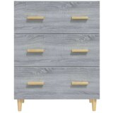  Komoda boja siva sonome 70x34x90 cm od konstruiranog drva | shoptok.hr