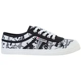 Kawasaki Cartoon Canvas Shoe K202410 1002 White Bijela