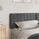 Tapecirani uzglavlje s uzglavljem Smeđa i tamno siva 180 cm | Eponuda.com