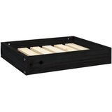  za pse crna 55,5 x 45,5 x 28 cm od masivne borovine | shoptok.hr