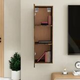 TV ormarić dimljeni hrast 30,5 x 30 x 90 cm konstruirano drvo | shoptok.hr