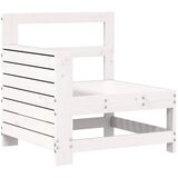  Vrtna sofa s naslonom za ruke bijela 69x62x70,5 cm od borovine | Eponuda.ba