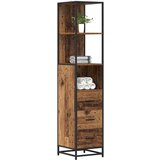 vidaXL Kupaonski ormar s ladicama Staro drvo 35 x 37.5 x 166 cm | shoptok.hr