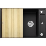 Blanco sudoper AXIA III 45 S InFino SILGRANIT daska drvo, s dalj. upr. - GRAFIT | shoptok.hr