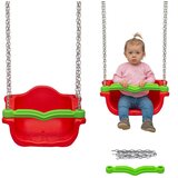 Monkey Gym Kraljeva gugalnica z verigo za otroke - rdeča, (5000077420) | Shoptok.si