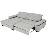 CARRYHOME KOTNA SEDEŽNA GARNITURA, tkanina platinaste barve | Shoptok.si