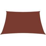 vidaXL Senčno jadro oksford blago pravokotno 2x2,5 m terakota | Shoptok.si