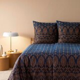 Bassetti POSTELJNINA 140/200 cm saten modra | Shoptok.si