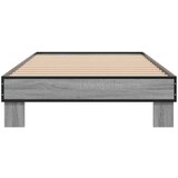 vidaXL Okvir za krevet boja hrasta 75 x 190 cm od konstruiranog drva | shoptok.hr