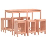  7-dijelni vrtni barski set od masivnog drva duglazije | shoptok.hr