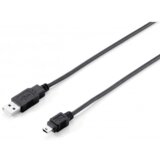 Oem EQUIP USB Type A/Mini USB kabel 1,8 m - 128521, (21407355) | Shoptok.si