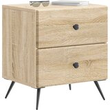  Noćni ormar Hrast sonoma 43 x 34 5 x 47 5 cm Konstruirano drvo | shoptok.hr