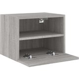  Zidni TV ormarići 2 kom siva boja hrasta 40 x 30 x 30 cm drveni | shoptok.hr