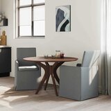  Trpezarijske stolice 2 pcs Tamno siva 57 x 67 x 95 cm tkanina | Eponuda.com