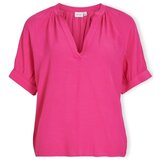 Only VILA Top Fulia S/S - Cabaret Ružičasta Cijene
