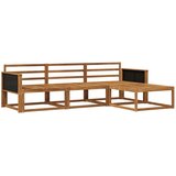 vidaXL Zunanja garnitura za sedenje 4 pcs Naravna Masiven les akacije, (5000282728) Cene