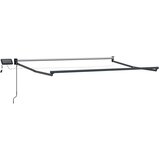 Ručna zlačivna tenda s LED diodama 2,5 x 2 m | shoptok.hr