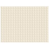  Teška deka svijetla krem 150x200 cm 7 kg od tkanine | shoptok.hr