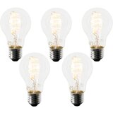 LUEDD Komplet 5 pametnih LED žarnic E27 A60 4,9 W 380 lm 2700 K | Shoptok.si