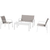 Hesperide SET VRTNOG NAMJEŠTAJA ELYN 64X31X116CM ALUMINIJ/PVC/POLIETILEN/POLIURETAN BIJELA 4/1 | shoptok.hr