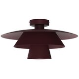  plafonsko svetlo plato 1xE27/15W/230V, prečnika 32 cm, bordo Cene
