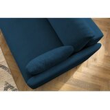 Bobochic Paris Tamno plava sklopiva sofa od samta 211 cm Marcel – | shoptok.hr