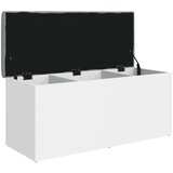  Klupa za odlaganje bijela 102x42x45 cm inženjerski drvo | Eponuda.ba