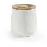D&CASA Doza z lesenim pokrovom 9xh10CM / keramika, les, (5000231343) Cene