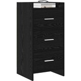  Kreveta Crni hrast 40 x 36 x 80 cm Konstruirano drvo | Eponuda.com