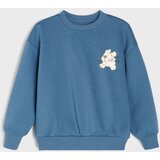 Sinsay Trenirka: sweatshirt majica i hlače s printom psa na skijama Slike