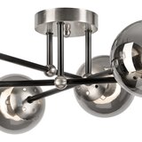  Prislonjen luster MALENA 6xE14/5W/230V mat hrom/dimljeno | Eponuda.com