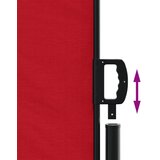  Bočna tenda na uvlačenje crvena 160x1200 cm | shoptok.hr