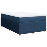 Maison Chic Box spring postelja - Vzmetna postelja z vzmetnico moder 120x200 cm blago SL17993, (21884084) | Shoptok.si