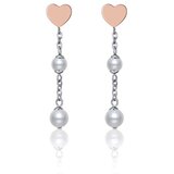 Luca Barra Minđuše Pearl, Srebrno-roze Cene