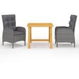  3-dijelni vrtni blagovaonski set sivi | shoptok.hr