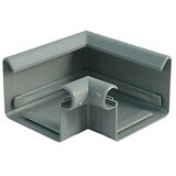 Marley Žlebni kot za pravokotne žlebove, notranji (Nazivna širina: 70 mm, Plastika, Siva) | Shoptok.si