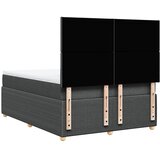  Okvir kreveta s oprugama i madrac svjetlosivi 140x200cm tkanina | shoptok.hr