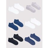 Yoclub čarape za dečake Ankle Thin Cotton Basic Plain Colours 6-pack SKS-0027C-0000-002 Cene
