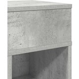 vidaXL Noćni ormarić s ladicom beton siva 25x31x66 cm | shoptok.hr