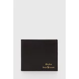 Polo Ralph Lauren Usnjena denarnica moški, rjava barva