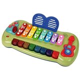  glazbeni instrument s klavirom, činelama i gumbima - šareni | Shoptok.si