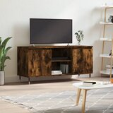 vidaXL TV omarica dimljeni hrast 104x35x50 cm inženirski les Cene