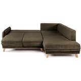 Bonami Selection Zelena sklopiva kutna garnitura od samta (s desnim kutom) Tori – | shoptok.hr