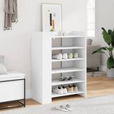 The Living Store Omarica za čevlje bela 74,5x37,5x100 cm inženirski les - Omara Za Čevlje, (21657215) | Shoptok.si