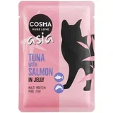 Asia v želatini vrečke 6 x 100 g - Tuna & losos